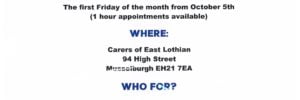 Info re new Dementia Advice Surgery