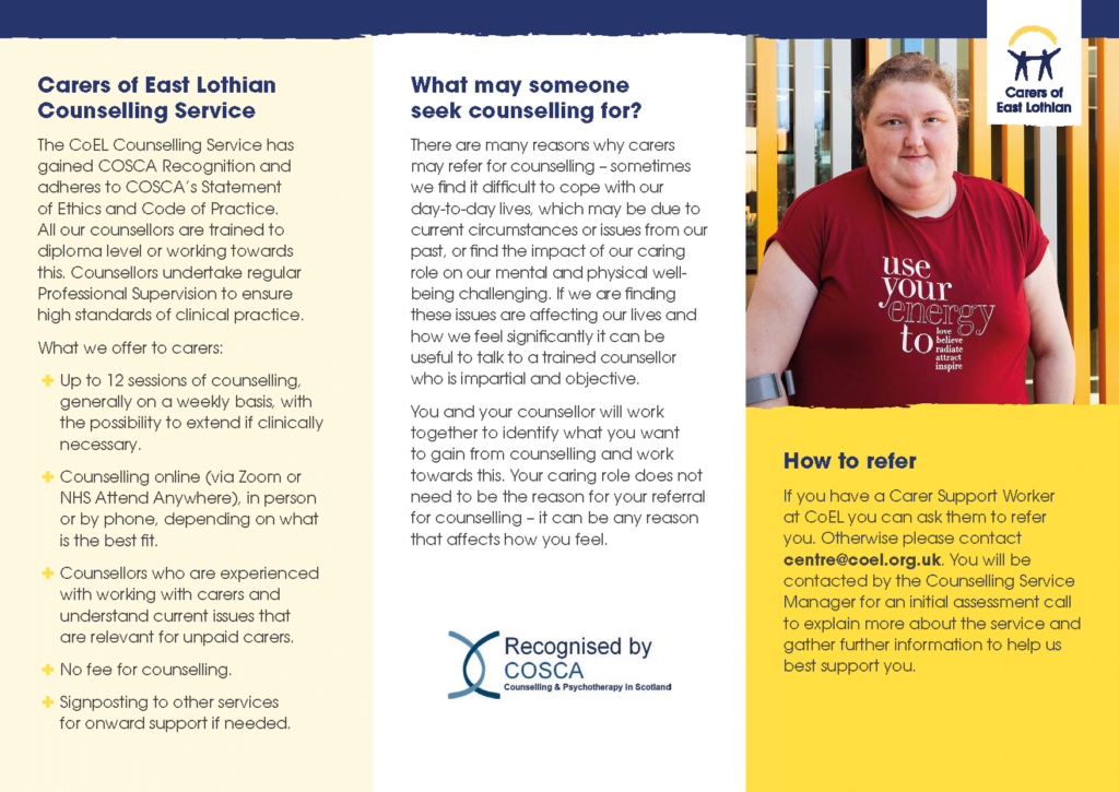 Counselling leaflet