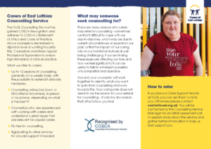 Counselling leaflet